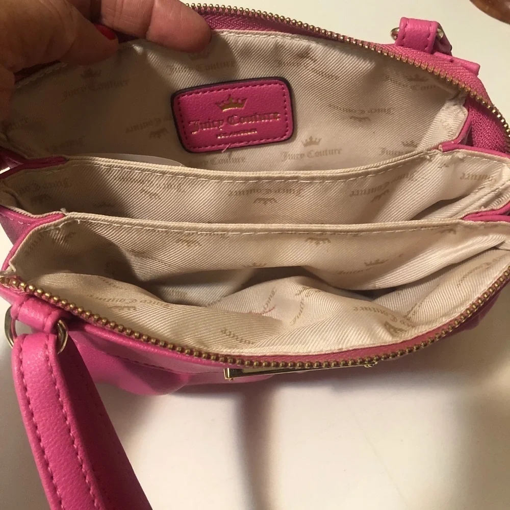 juicy couture Beautiful hot pink cross body new